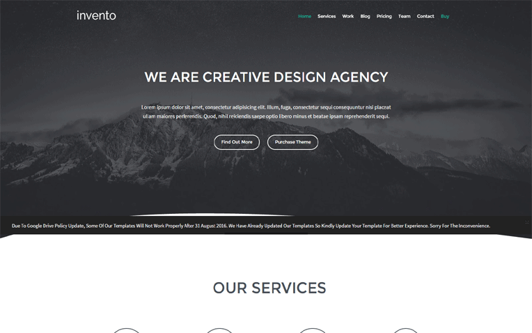 Invento Multipurpose Responsive Blogger Template