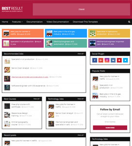 For blogger free template Blogger Templates